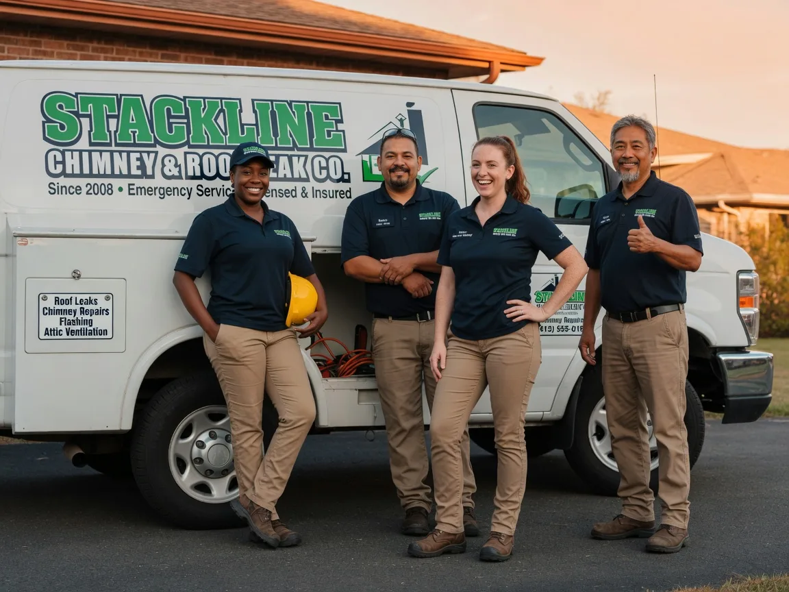 Chimney flashing repair company in Waka, TX